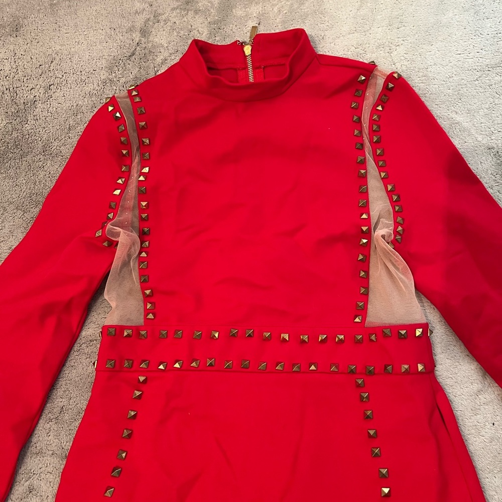 PERFECT RED COCKTAIL DRESS